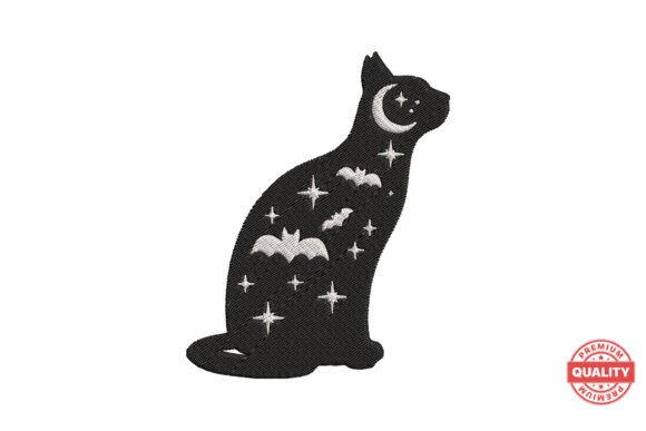 Celestial Cat Halloween Embroidery Review