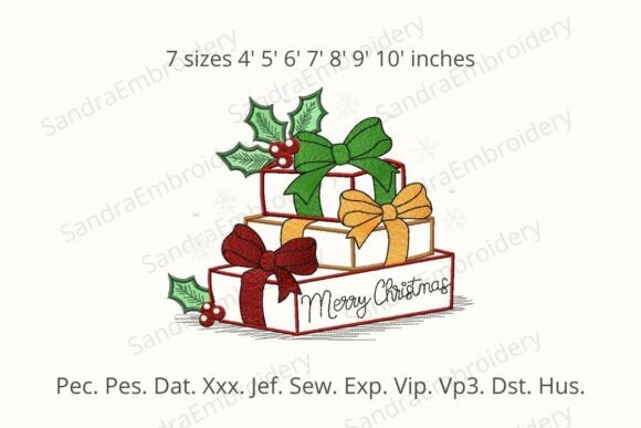 Coquette Bow Christmas Embroidery Review