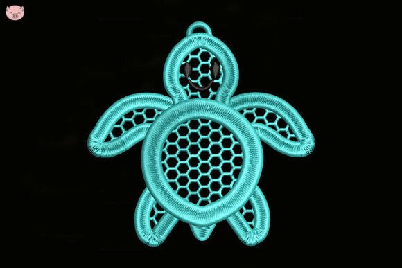 Earring Sea Turtle Embroidery: A Designer’s Review