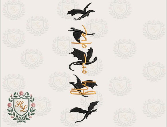 Flying Dragons Embroidery Files Review
