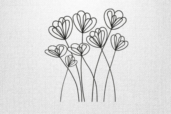Heart Petal Floral Embroidery Design Review