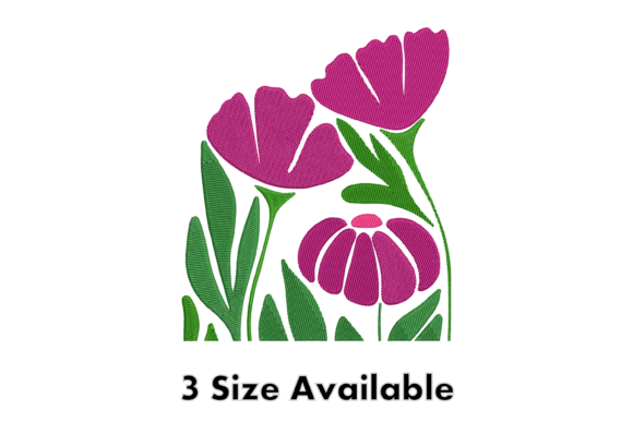 Pink Floral Bouquet Embroidery Design Review