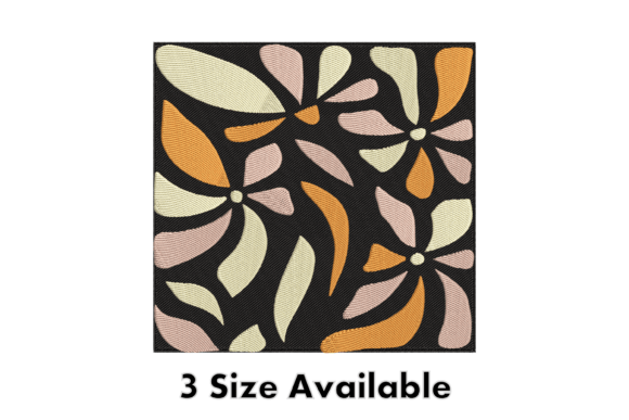 Review: Abstract Floral Block Embroidery File for Brands