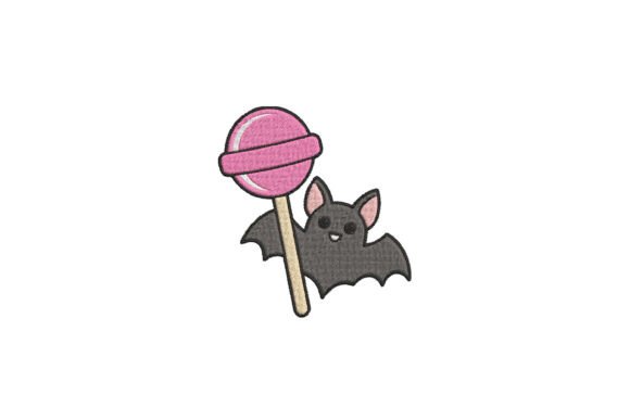 Review: Bat with Lollipop Embroidery Design
