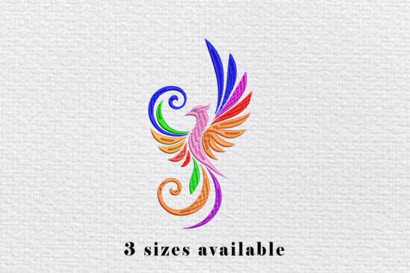 Review: Colorful Phoenix Bird Embroidery for Holiday Sales