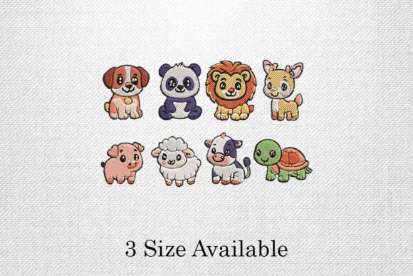 Review: Cute Animal Machine Embroidery Design Pack