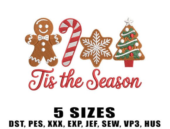 Review: Cute Christmas Cookies Embroidery Design