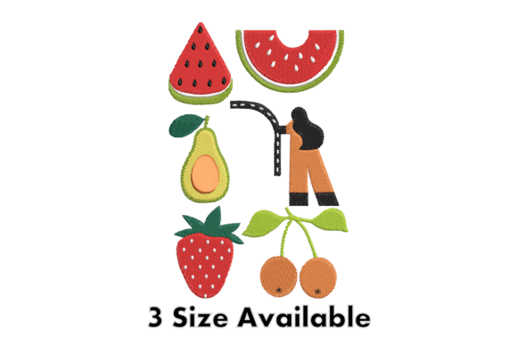 Review: Fresh Fruit Embroidery Design Set for Gifts