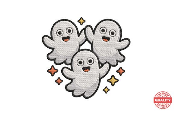 Review: Spooky Squad Ghosts Embroidery for Makers