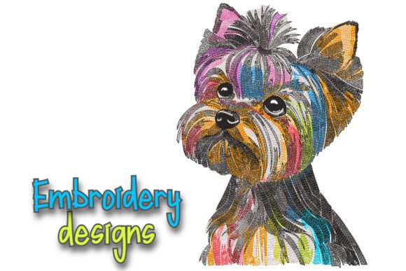 Review: Yorkshire Terrier Embroidery for Merch