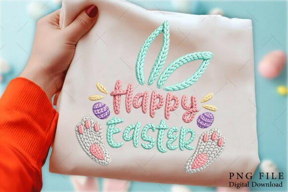 Reviewing Happy Easter Faux Crochet Embroidery Pn