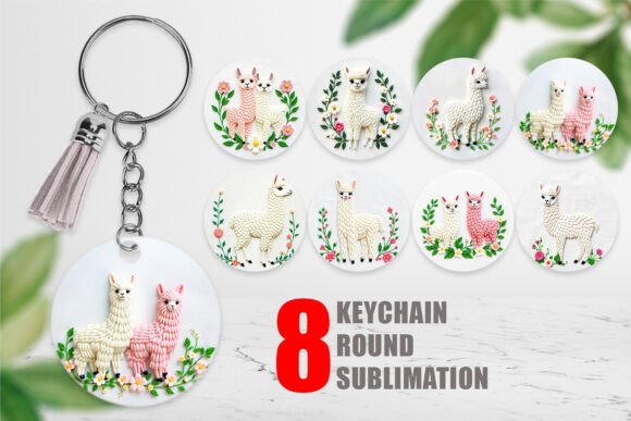 Reviewing Keychain Alpaca Embroidery for Etsy Shops