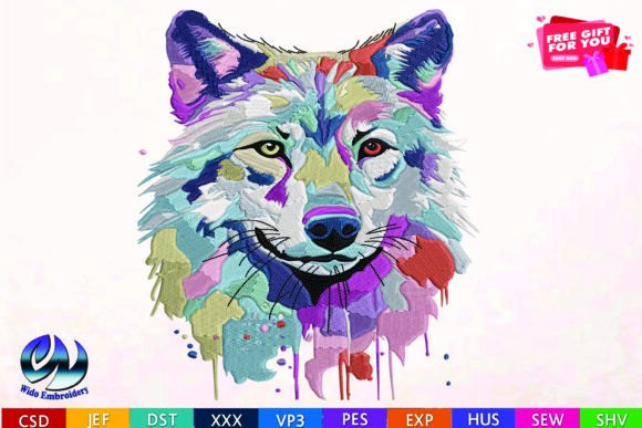 Reviewing the Colorful Wolf Design for Holiday Sales